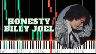 Honesty | Billy Joel PIANO TUTORIAL (sheet in the description)