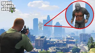 I Found Bigfoot on Gta 5 (Grand Theft Auto V)