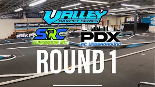 Oregons First RC Valley Carpet Series Round 1 at PDX RC Underground