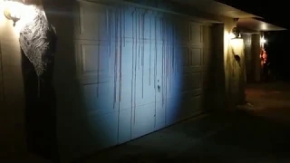 14 projectors using AtmosFEARfx files (clip 18) - Halloween 2017