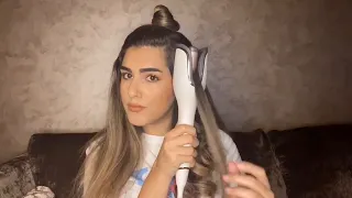 Live demonstration of the philips prestyge style set - Auto curler