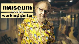 His guitar collection will blow your mind.