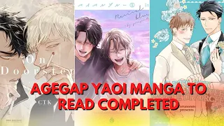 Age Gap Yaoi Manga To Read When Getting Bored..