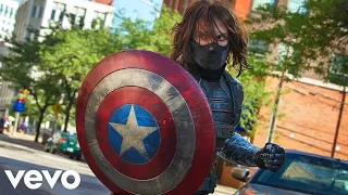 Minelli - Rampampam (ShaHriX Remix) | Captain America (Highway Fight Scene)