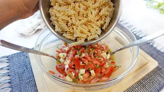 My Italian grandma always made this salad for me😍! Few ingredients, quick to make