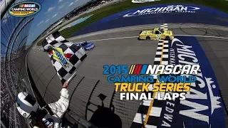 Final Laps Of The 2015 NASCAR Camping World Truck Series