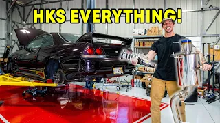 Building an HKS Demo R33 GTR!