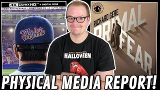 Major League And PRIMAL Fear 4Ks COMING! | The Physical MEDIA Report #195