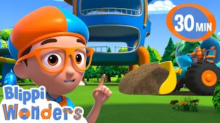 Ultimate Playground | Blippi Wonders Fun Cartoons | Moonbug Kids Cartoon Adventure