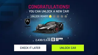 Asphalt 9, Unlock APOLLO IE & Complete Full Throttle Season