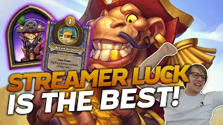 My Greatest Game Ever! Streamer Luck ENABLED! | Hearthstone Battlegrounds | Savjz