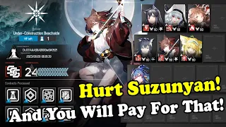 【Arknights】Suzunyan Got Harmed! Lunacub Malding | CC#11 Permanent Map - Risk 24