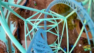 Electric Eel Roller Coaster Real POV Mix SeaWorld San Diego