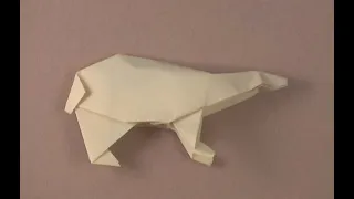 Origami How To - Polar Bear