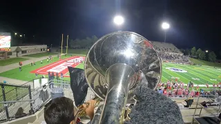 Dickinson Gator Band - Train & North Shore Sound of Thunder Band - Fight Song (Mellophone Headcam)