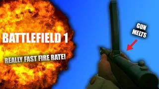 The Fire Rate is SOOO FAST - BF1 TDM Gameplay