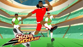Supa Strikas |  Temporada 6 Episodio 2 - Un vuelo difícil | Serie de Aventura de Fútbol