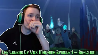 NOT WHAT I EXPECTED! - The Legend Of Vox Machina Episode 1 - Reaction