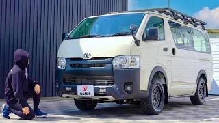 [$28,000] I purchased TOYOTA HIACE 4WD diesel cold region model off-road style.