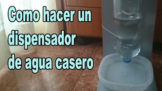 Como hacer un dispensador de agua para mascotas casero