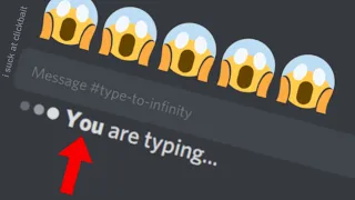 [PC] How to appear as typing FOREVER in Discord without actually typing