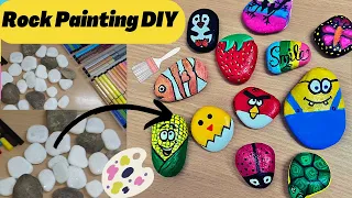 Easy Stone Art Ideas| Painted Rocks| DIY Rock Painting Ideas|  Home Decorating ideas| handmade