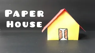 very simple and easy paper house/paper house