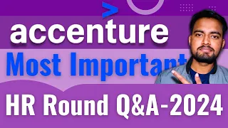 Accenture Most Important HR Round Interview Questions and Answers 2024 | Corporate Wala  #accenture