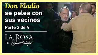 La Rosa de Guadalupe 2/4: Don Eladio arruina la posada de sus vecinos | Una luz de navidad