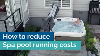 How much electricity does a spa pool use?