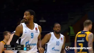 Khimki Moscow Region - Zenit St Petersburg 70-91: Austin James Hollins (17 points)