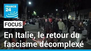 En Italie, le retour du fascisme décomplexé : l'encombrant héritage de Mussolini • FRANCE 24