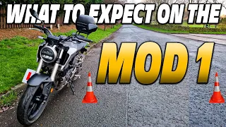 HOW I PASSED MY MOD 1 MOTORBIKE TEST...