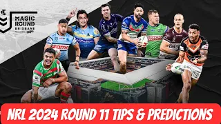 NRL Round 11 Tips & Predictions 2024