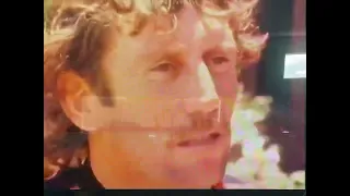 Ian Chappell gets angry during an interview