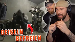 KSK Soldaten befreien GEISELN - Kamerateam LIVE dabei | Fritz Meinecke & Robert reagieren