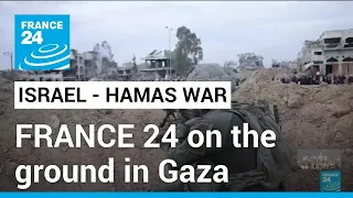 'The scene is apocalyptic': FRANCE 24 reports from Gaza with Israeli army • FRANCE 24 English