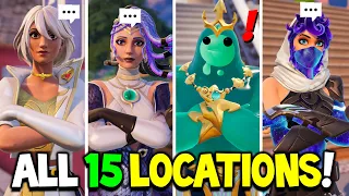 Fortnite ALL 15 Boss NPC's Locations in Fortnite Chapter 5 Season 2!