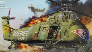 Montage H-34 US Marines au 1/48