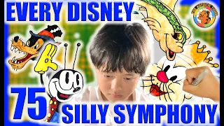 8yo Autistic Savant Draws Every (All 75) Disney Silly Symphonies Cartoons
