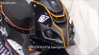 The new 2017 Peugeot Scooter SPEEDFIGHT4 Saxoprint 2T
