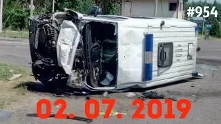 ☭★Подборка Аварий и ДТП/Russia Car Crash Compilation/#954/July 2019/#дтп#авария