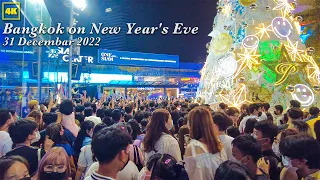 Bangkok on New Year's Eve / 31 Decembar 2022 / walk through SIAM area