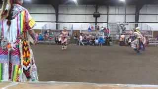 Skyler Kirk - Klamath Tribes' Memorial Day Powwow 2016 (CHICKEN DANCER)