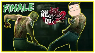 FINALE! KIRYU VS RYUJI: FINAL BOSS & ENDING | Yakuza Kiwami 2 Ending & Finale (LEGEND) Let's Play