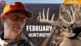 MASSIVE February MONSTER BUCK | Bill Jordan's Louisiana Buck | Realtree Road Trips