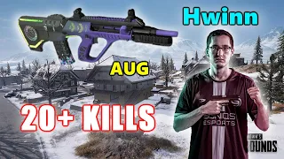 Soniqs Hwinn - 20+ KILLS - AUG - SQUADS - PUBG