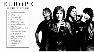 E U R O P E Greatest Hits Full Album - Best Songs Of E U R O P E Playlist 2021