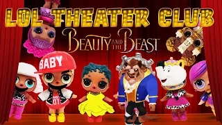 LOL Surprise Dolls Present Beauty and The Beast! Starring Sugar Queen, Dollface and MC Swag!