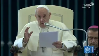 Catechesi di Papa Francesco nell’Udienza Generale del 13 novembre 2019